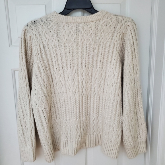 Terra & Sky Pearl-Embellished Knit Sweater - Picture 2 of 8